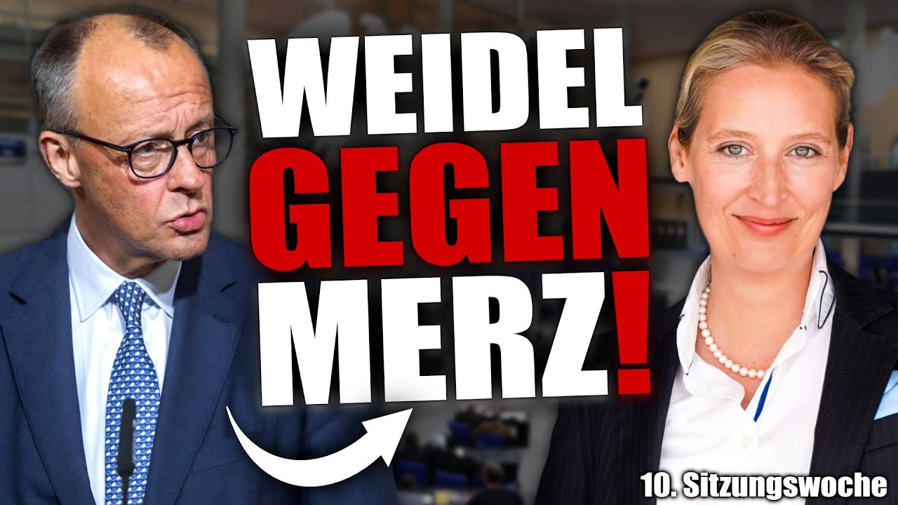 AfD bringt Deutschland-Plan! 💥 Generaldebatte zwischen WEIDEL und MERZ ESKALIERT!