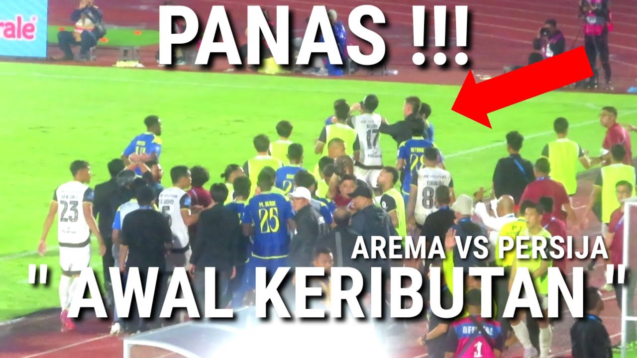 PANAS!!! CEKCOK OFFICIAL AREMA & PERSIJA LIGA 1 2025
