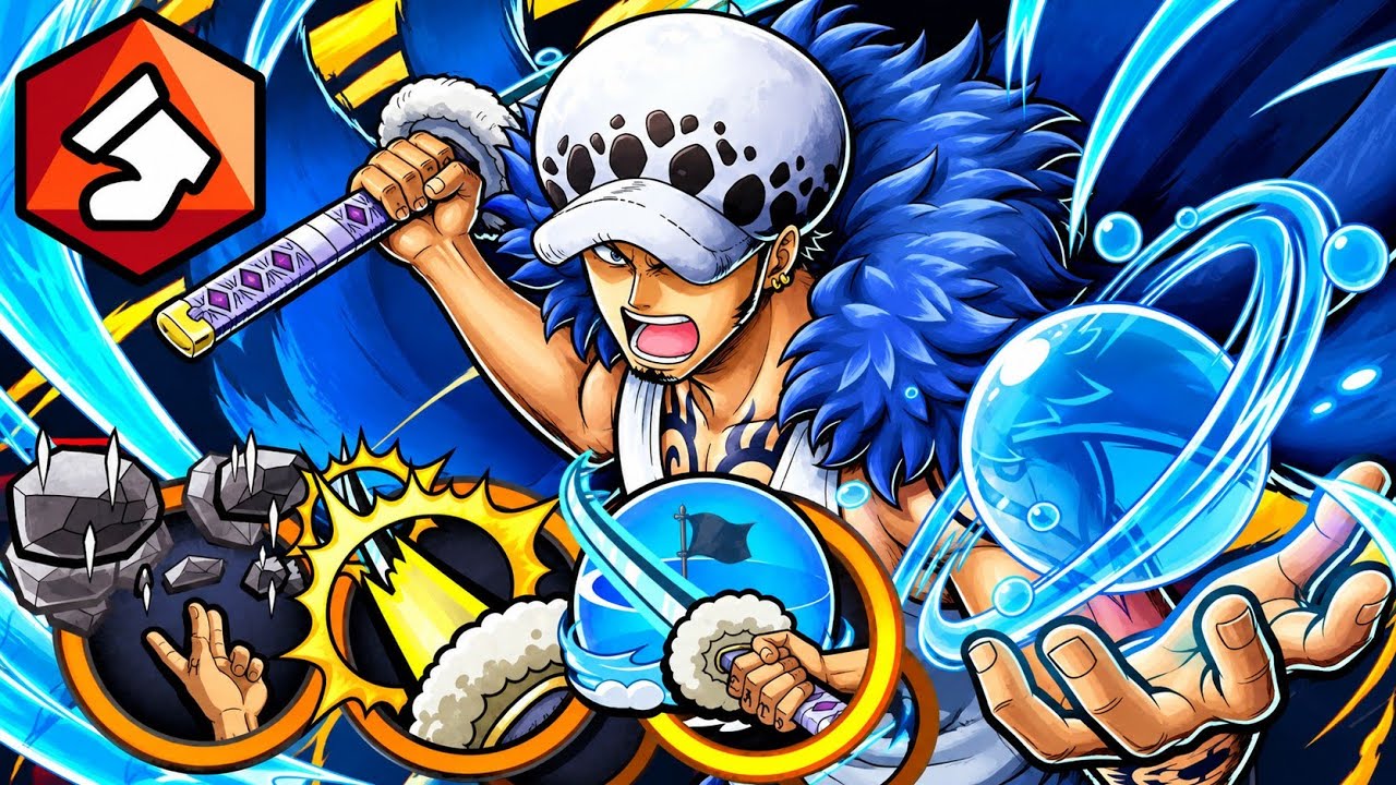 TRAFALGAR LAW GAMEPLAY | ONE PIECE BOUNTY RUSH | OPBR