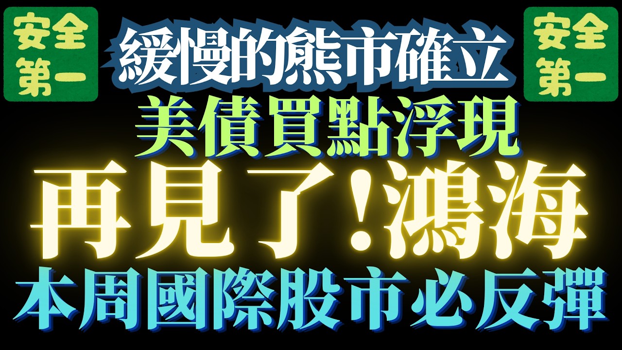 【鴻海!最後時刻】【美債浮現買點】【趁謠言買進】【趁利多出貨】【阿彌陀佛】