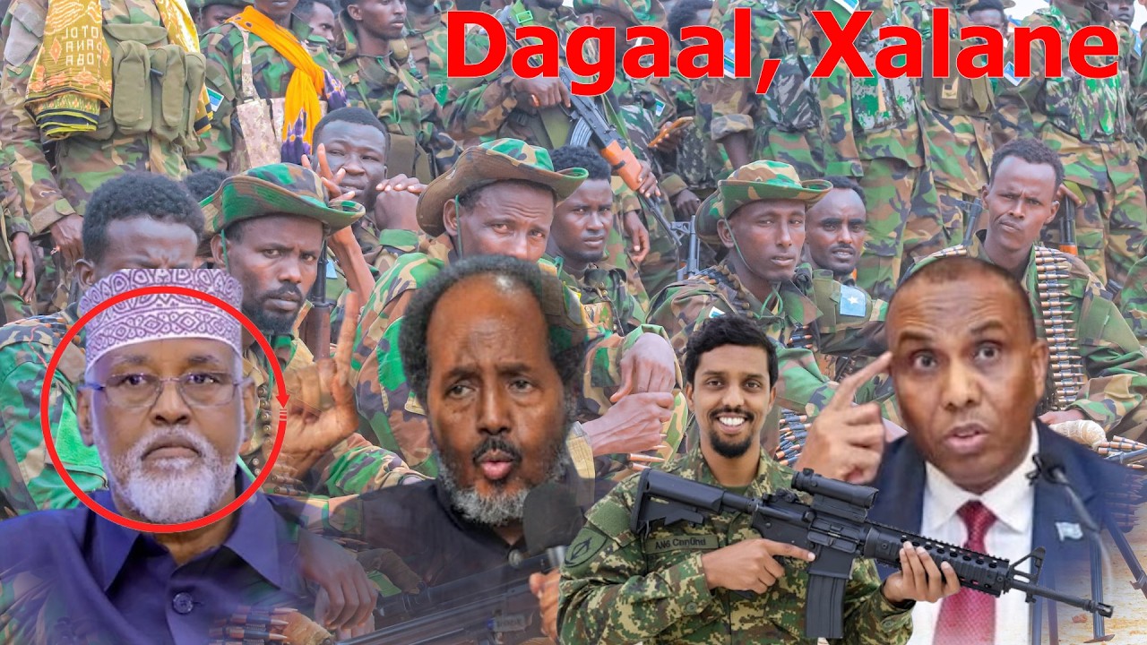 #degdeg: Ciidamada Birjeex ee Axmed madoobe oo Xalane la wareegay, Dowlada Somalia oo Taangiyaal la