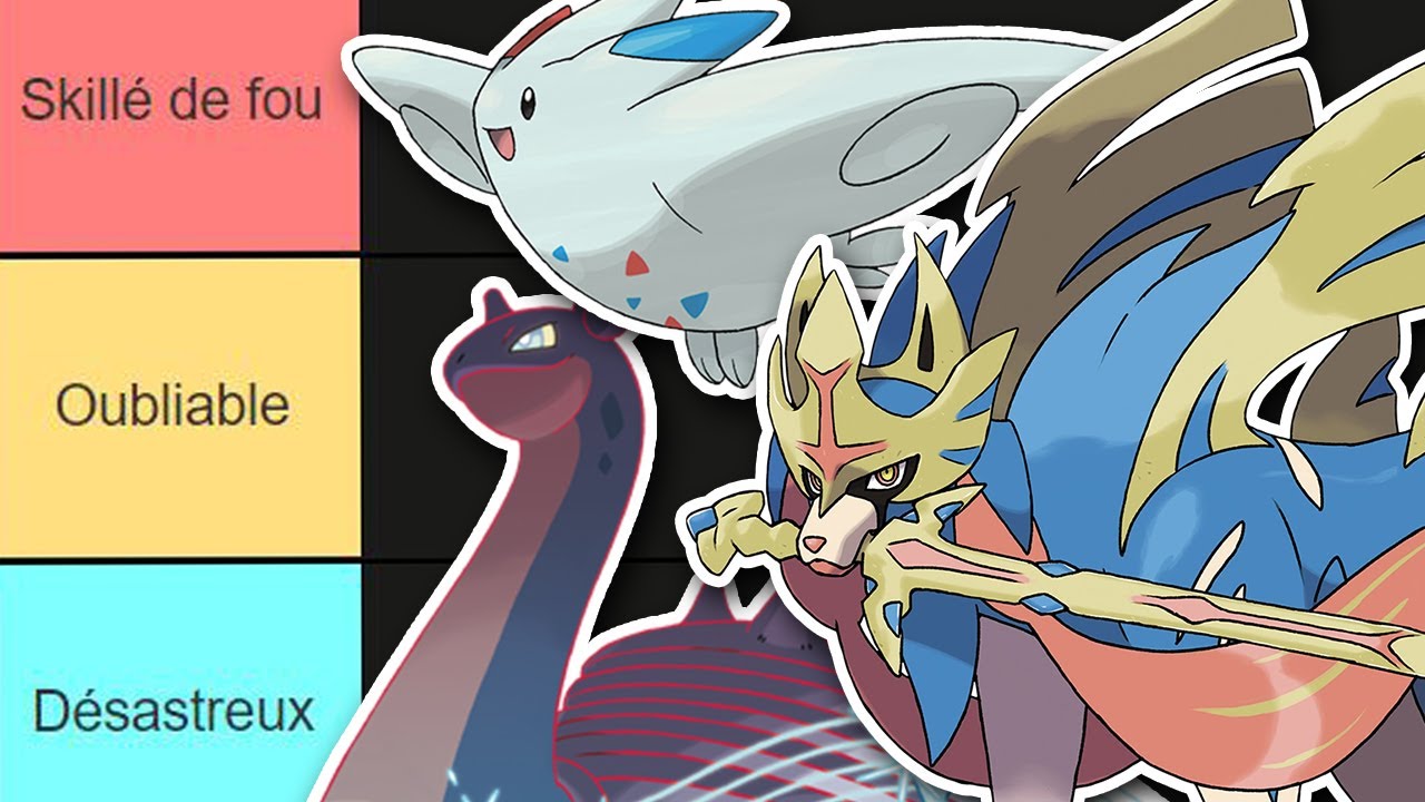 La TIER LIST des R&Egrave;GLES 8G - Pok&eacute;mon &Eacute;p&eacute;e & Bouclier