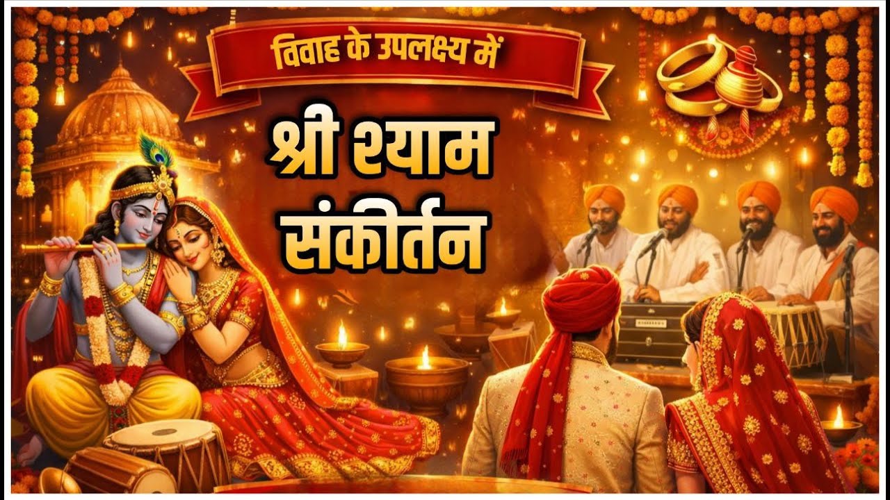 विवाह के उपलक्ष्य में/ श्री श्याम संकीर्तन/सिंधी गार्डन मक्सी जिला शाजापुर म.प्र.