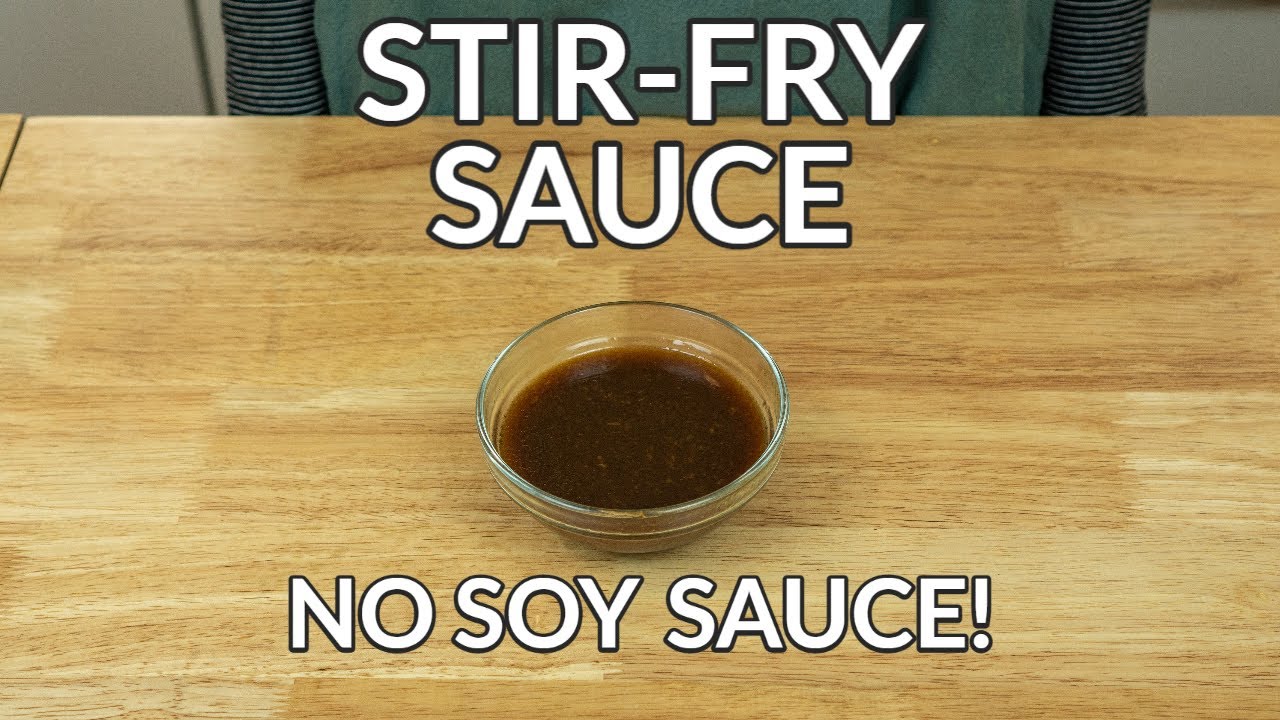 Easy Stir Fry Sauce Without Soy Sauce Recipe (No Cornstarch or Sugar Used!)