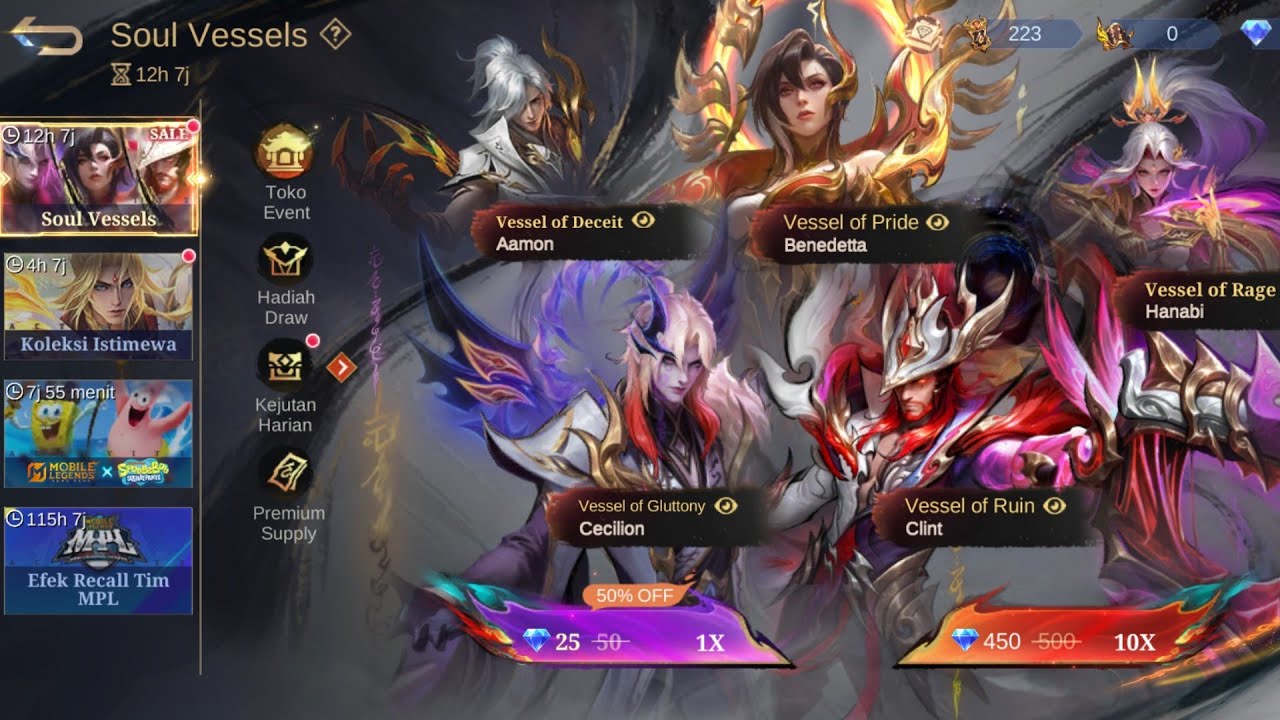 🔴 LIVE MOBILE LEGEND NYA BG KODA
