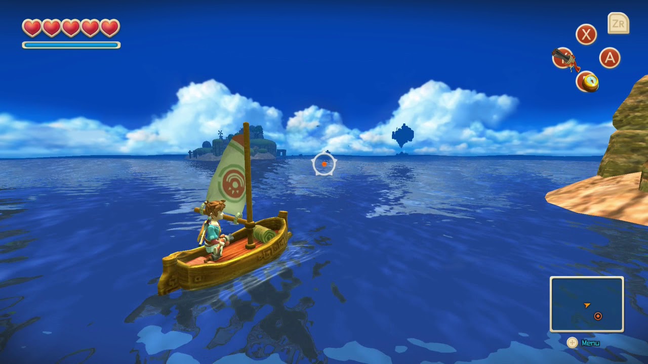 Oceanhorn 100% Walkthrough Part 3 - Gillfolk's Drop