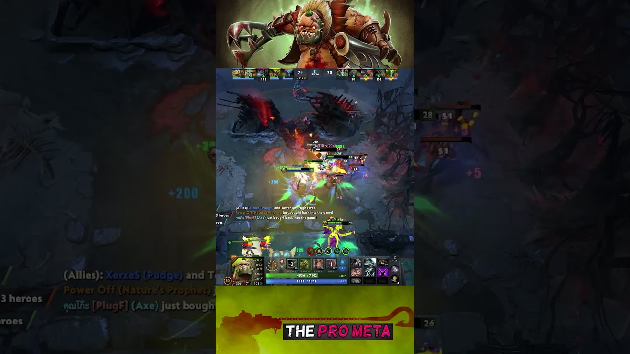 CRAZY KILLS 🌀 PUDGE RAMPAGE ☠️🔥 