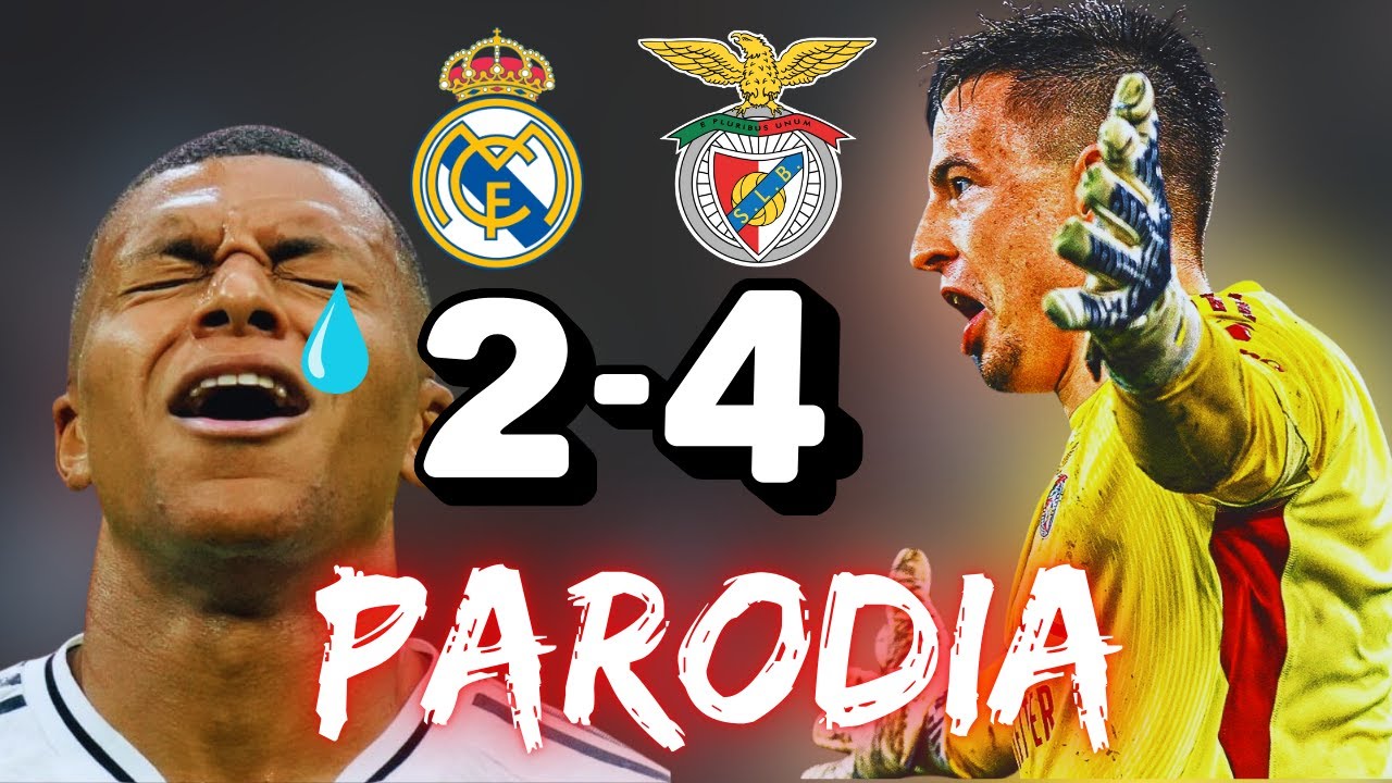 ♫ Canción Real Madrid vs Benfica 2-4 | Parodia Champions League ♫