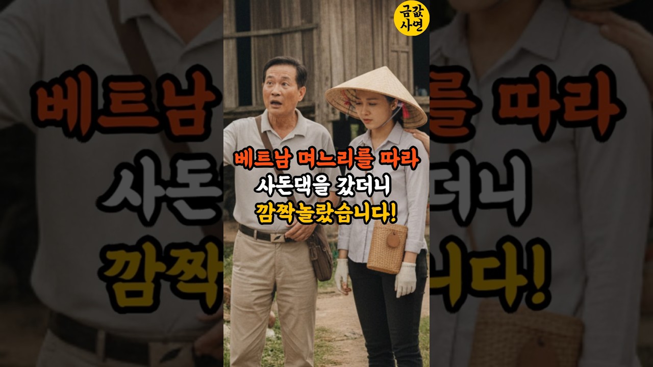 베트남 며느리를 따라 사돈댁을 갔더니 깜짝놀랐습니다! #사연 #충격실화 #국제결혼