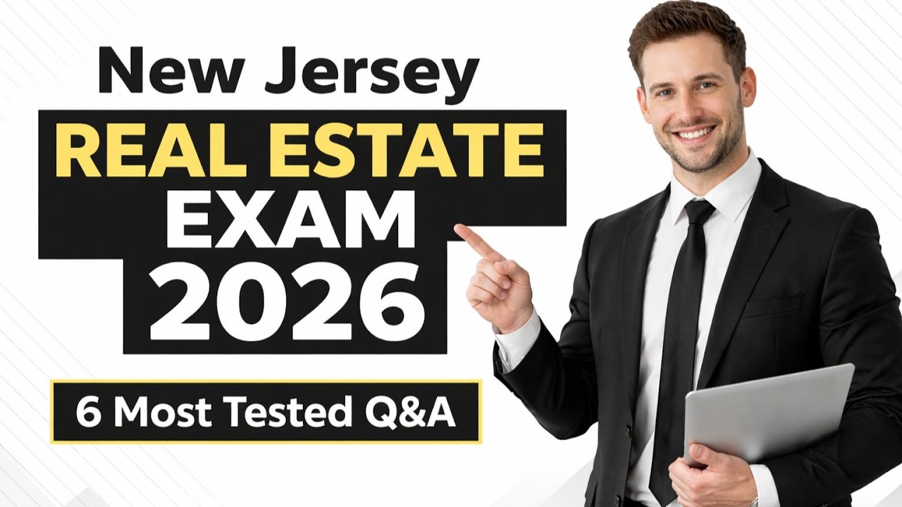 Free NJ Real Estate License Prep  Simulator – 2026 Practice Questions Step-By-Step Breakdowns