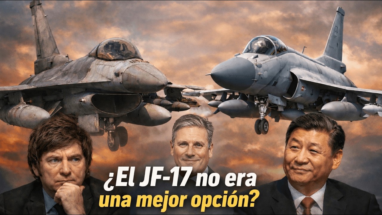 ¿RECHAZÓ ARGENTINA SU MEJOR OPCIÓN? F-16 vs JF-17 BAJO PRESIÓN BRITÁNICA