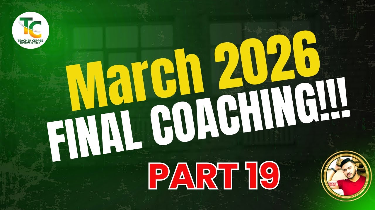 GEN ED WITH TEACHER CEPPEEB #finalcoaching