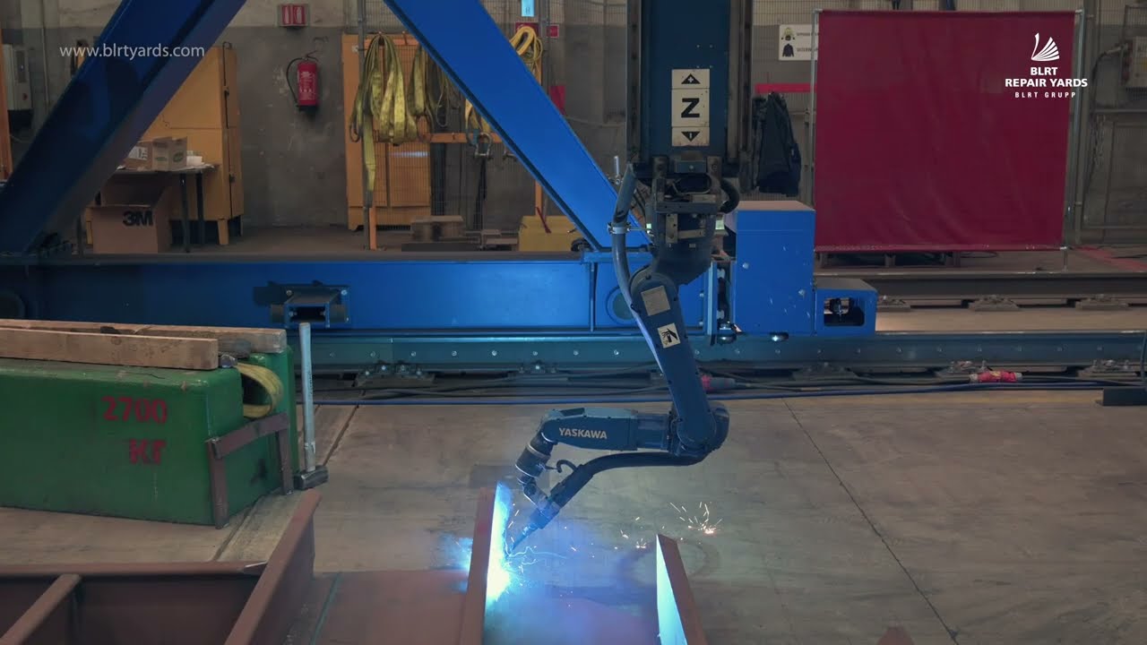 INNOVATIVE ROBOTIC WELDING TECHNOLOGIES IN ACTION at BLRT REPAIR YARDS