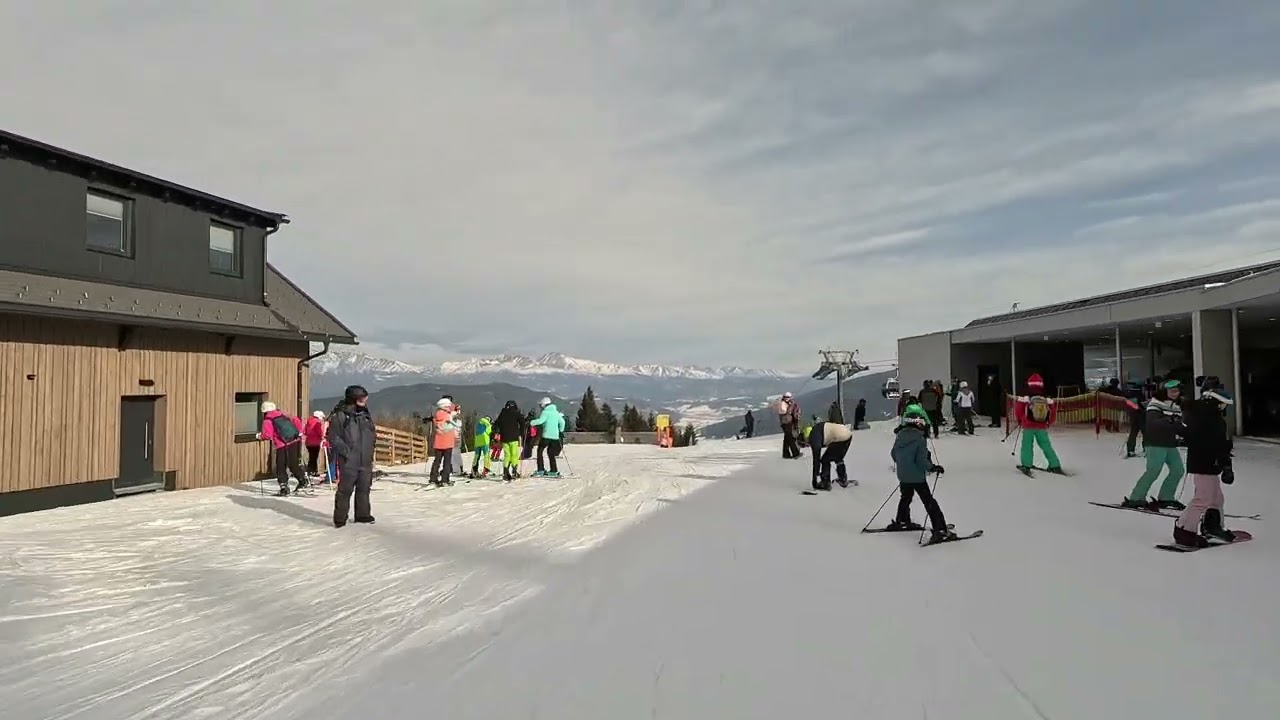 Talabfahrt Aineck - St. Margarethen 02.01.25 (rote Piste)