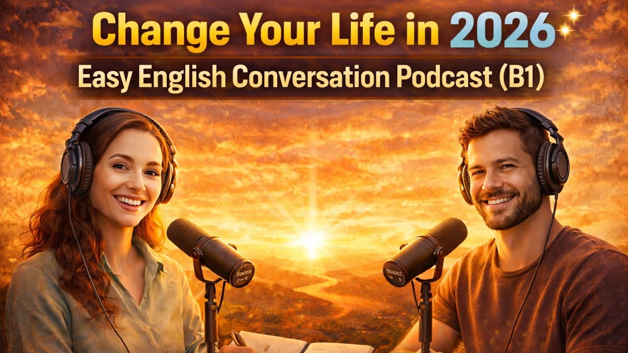 Change Your Life in 2026 ✨ | Easy English Conversation Podcast (B1) 