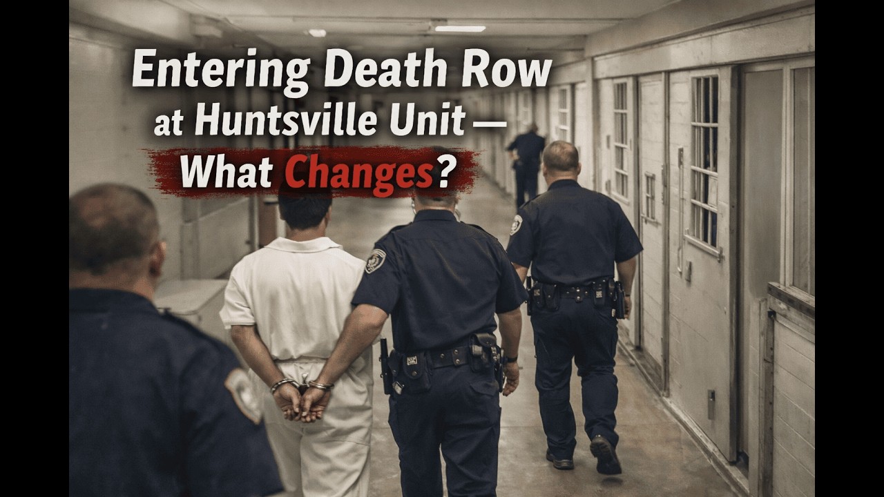 “Entering Death Row at Huntsville Unit — What Changes?”