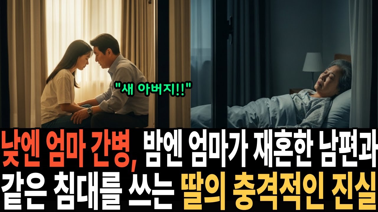 낮엔 엄마 간병, 밤엔 엄마가 재혼한 남편과 같은 침대를 쓰는 딸의 충격적인 진실ㅣ노후사연ㅣ감동사연ㅣ사연라디오ㅣ오디오북