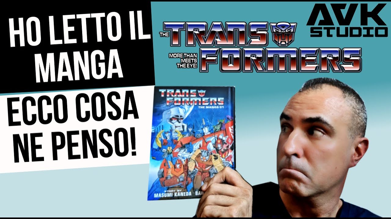 Il Manga dei Transformers recensito su AVK Studio