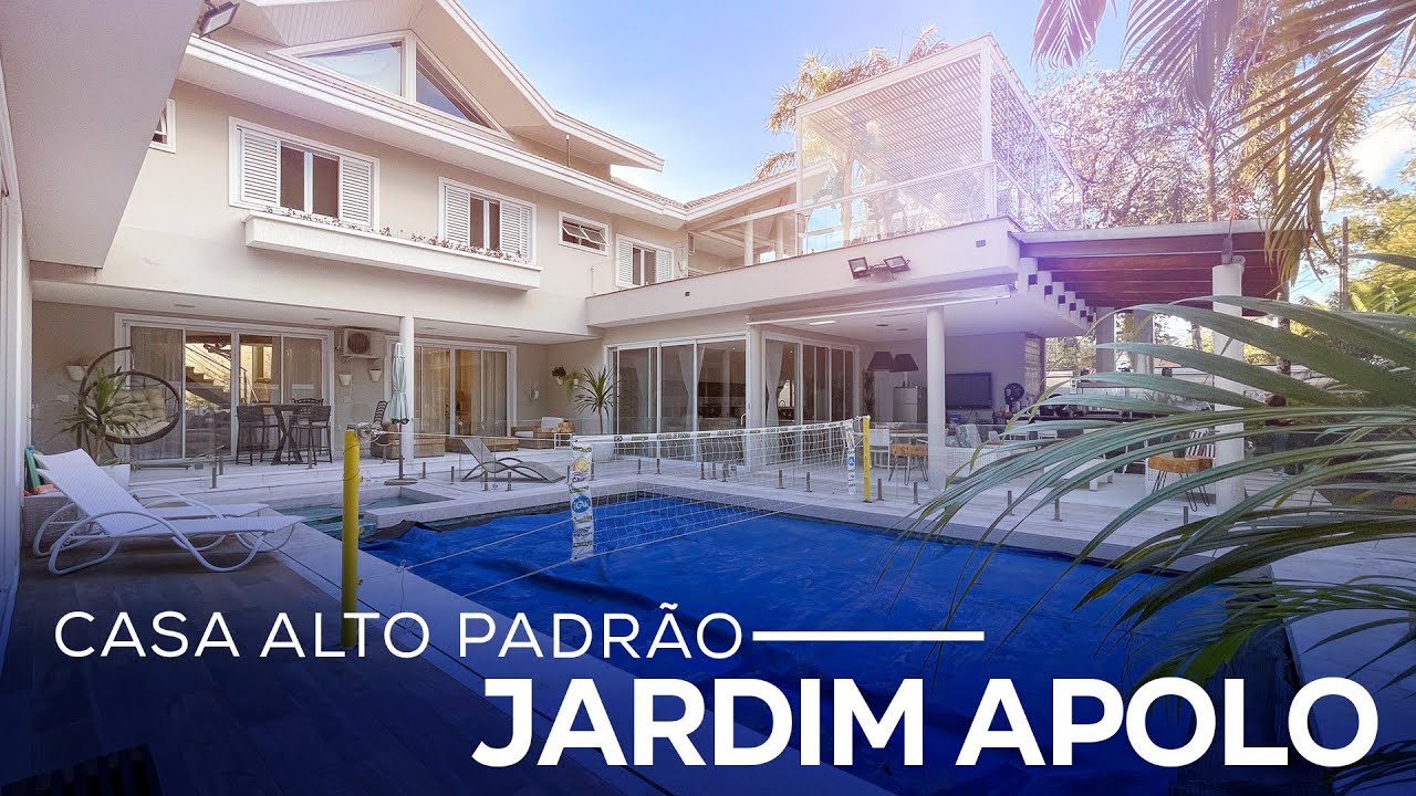 CASA EXCLUSIVA EM CONDOMÍNIO FECHADO COM PISCINA E ACADEMIA - JARDIM APOLO - SÃO JOSÉ DOS CAMPOS-SP