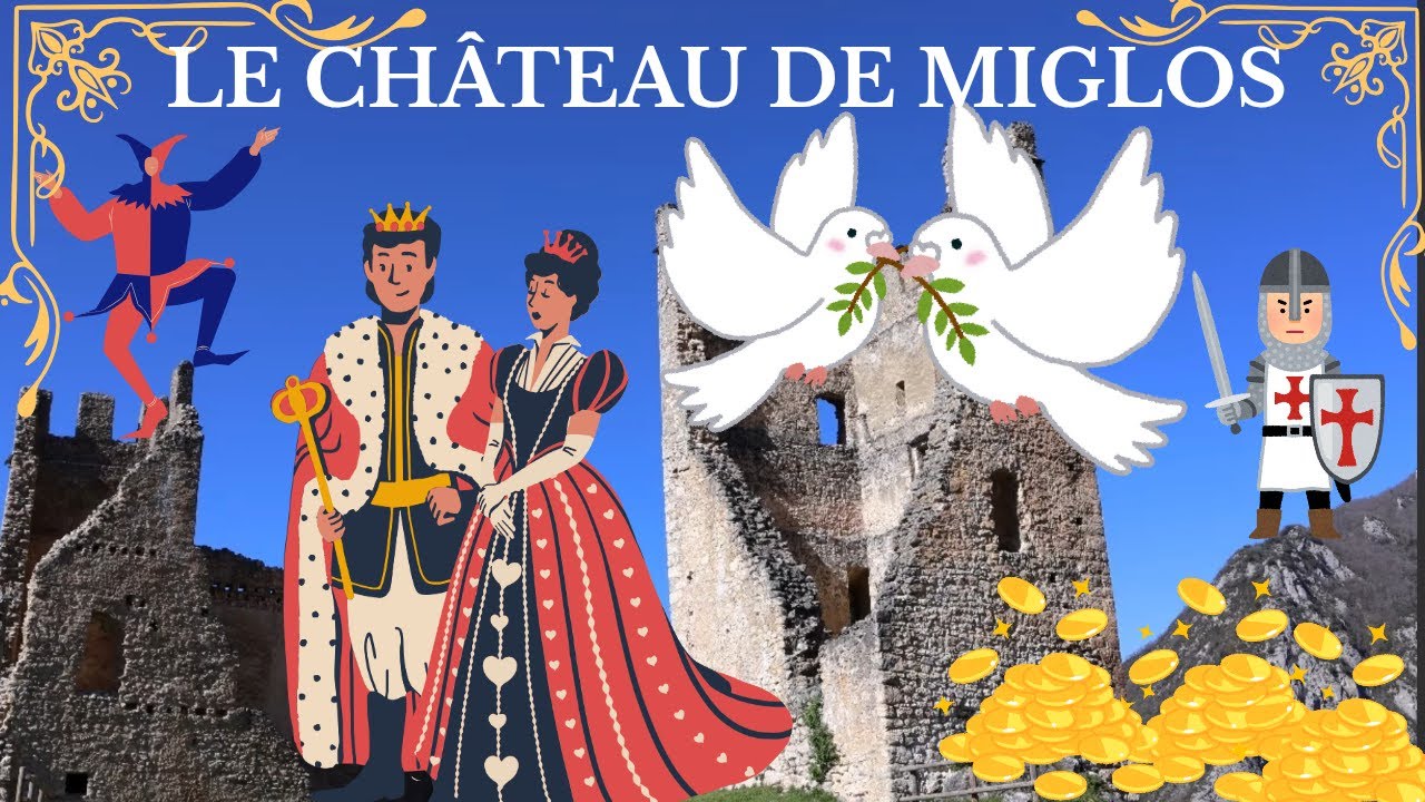 LE CHÂTEAU DE MIGLOS : L’Église Attestée Dès 1097,  Le Patrimoine En Héritage🏰🏆