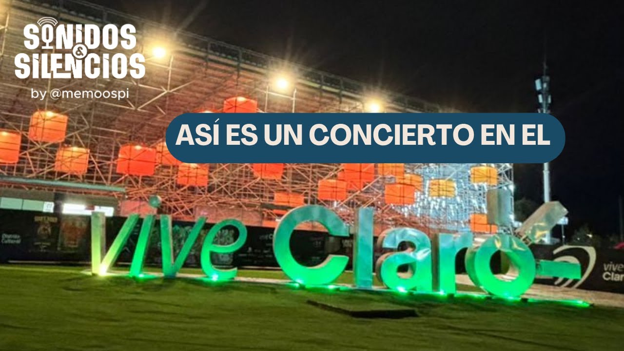 Así es un concierto en el Vive Claro de Bogotá