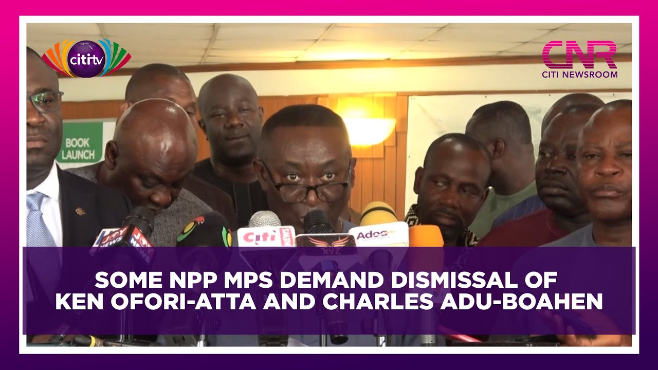 Some NPP MPs demand dismissal of Ken Ofori-Atta and Charles Adu-Boahen | CNR