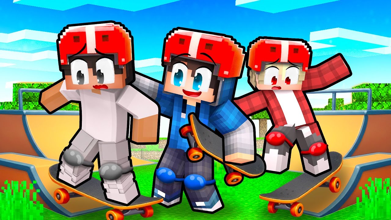 Můj ŽIVOT jako SKEJŤÁK v Minecraftu!