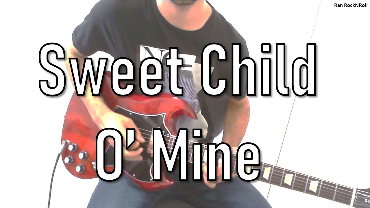 Guns N' Roses - Sweet Child O' Mine - Full Guitar Cover