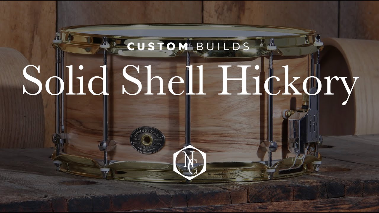 Custom Build | Solid Shell Hickory Snare Drum