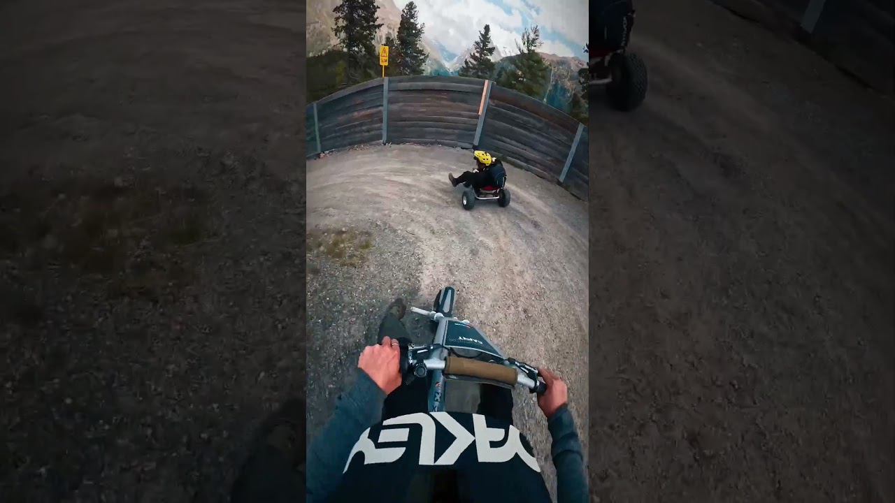 Mountain Cart Fun in #s&ouml;lden
