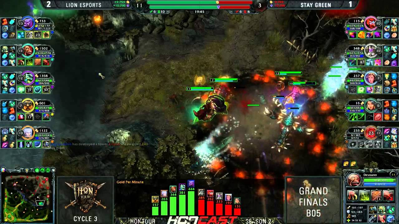 HoN Tour S2 Cycle 3 Grand Finals - LION vs sG game 3