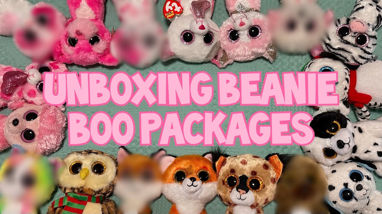 UNBOXING BEANIE BOO PACKAGES