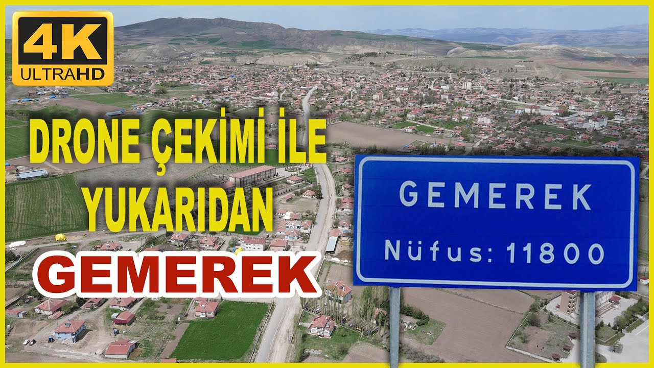 Gemerek Drone Çekimi - Tüm Detaylarıyla