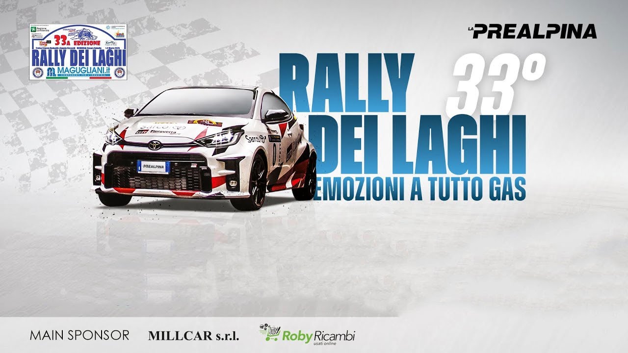 Rally dei Laghi 2025 - La presentazione delle auto