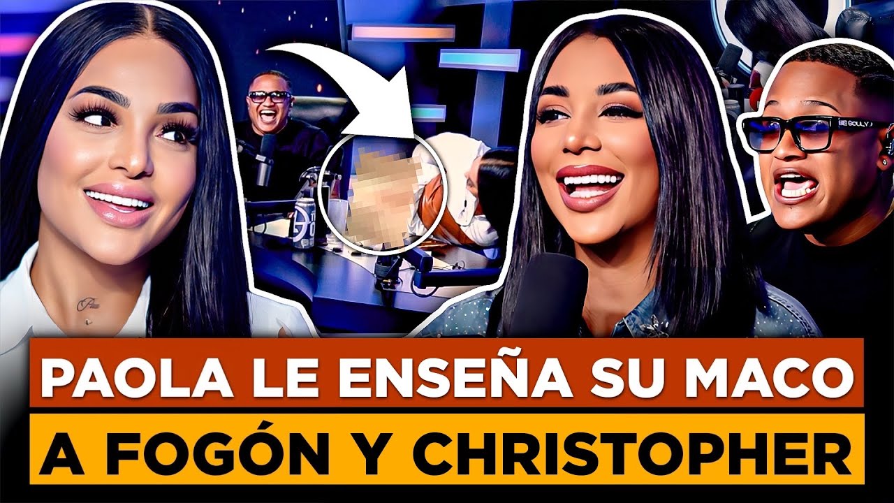 PAOLA SE PASA DE LA RAYA Y SE ENCUERA EN CABINA Y MUESTRA SU PARTE A FOGON Y CRISTOPHER