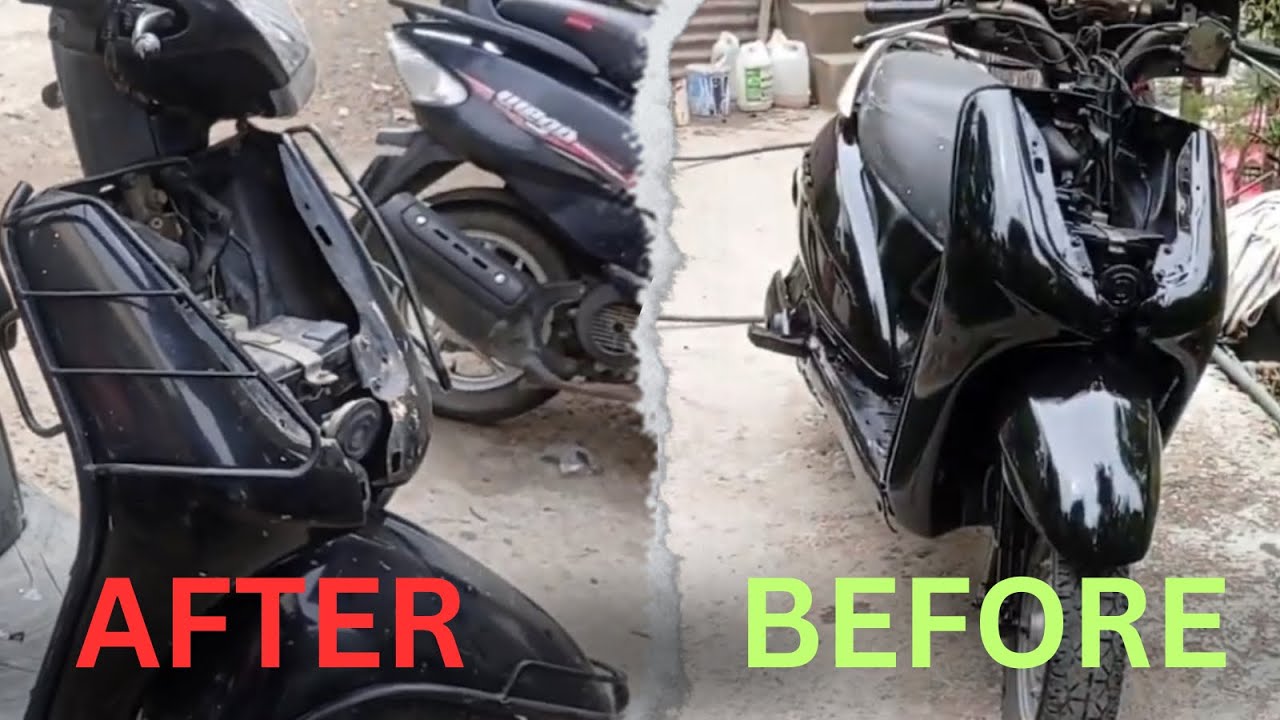 After / Before | Old Model Activa 110