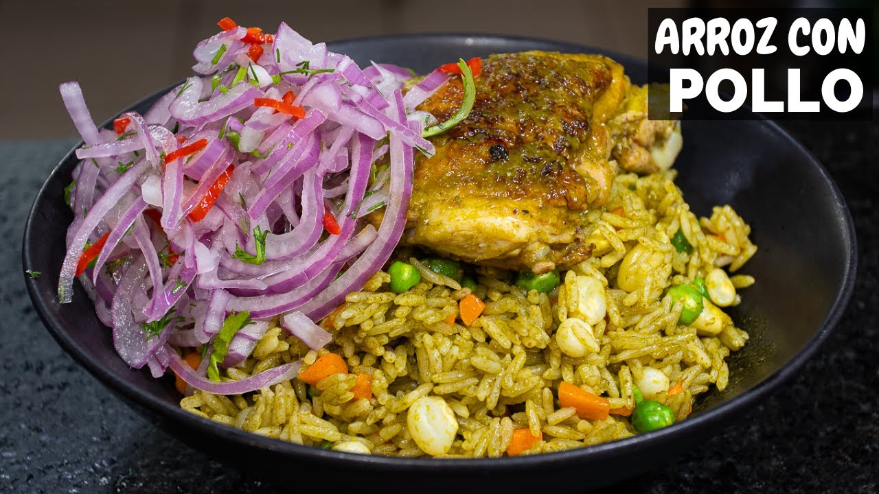 Arroz con POLLO! Facil y Economico | Abelca