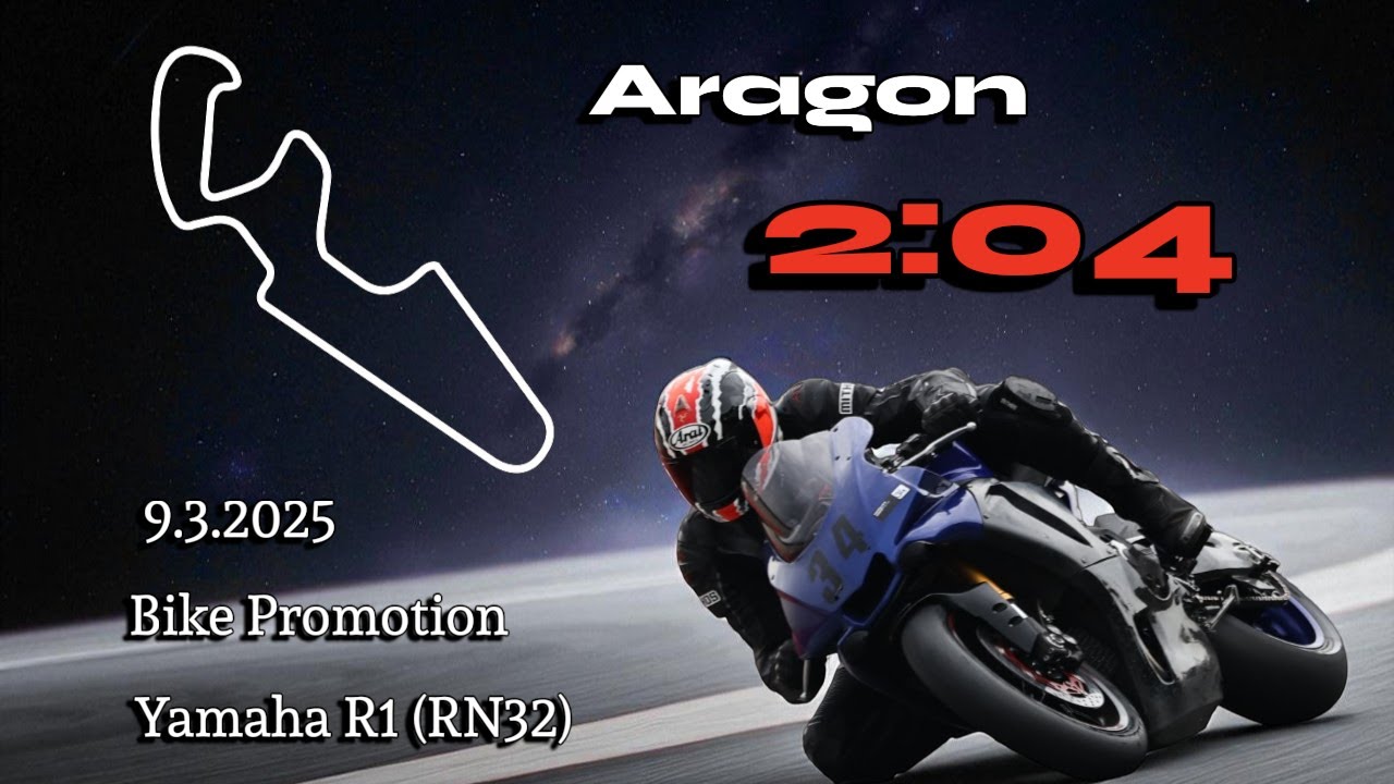 Motorland Aragon | Onboard | Yamaha R1 | 2:04.0