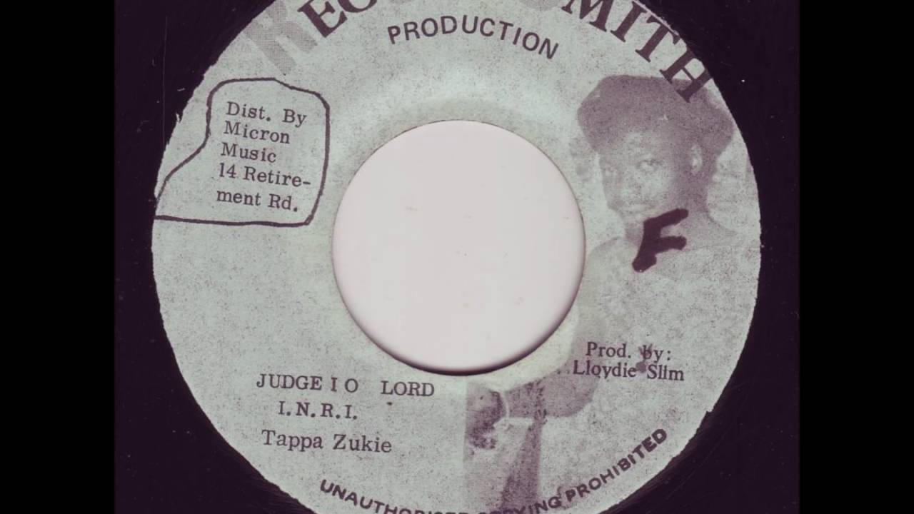 Tapper Zukie - Judge I O Lord I. N. R. I. + Dub - 7
