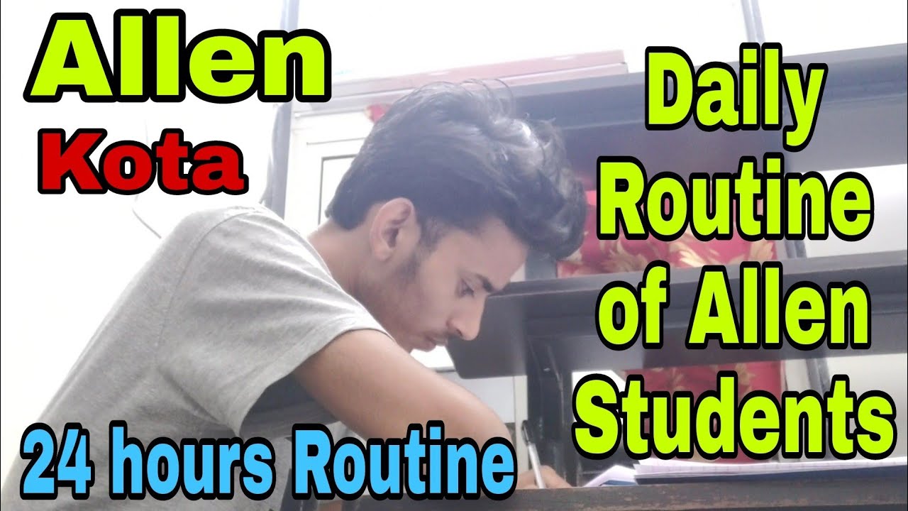 Daily Routine Of Allen Students In kota || Life As A Allen Student
