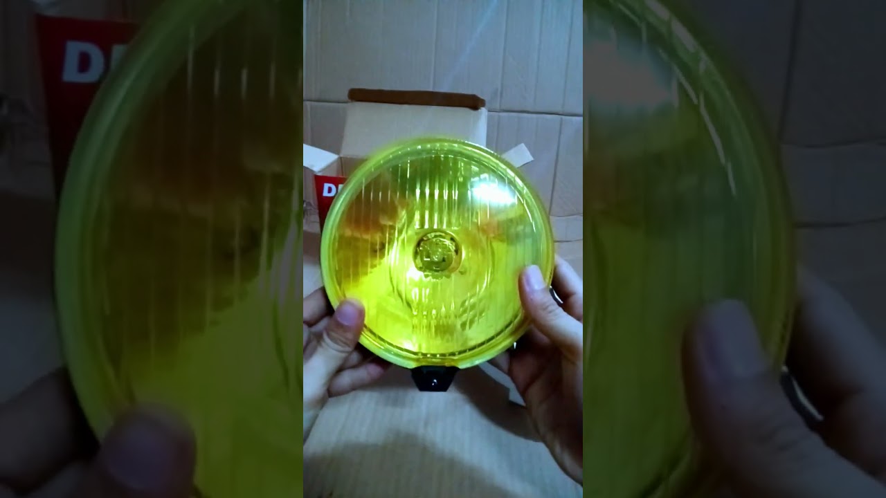 LAMPU KABUT LOWIN LW1160 HALOGEN SUPER LIGHT KUNING