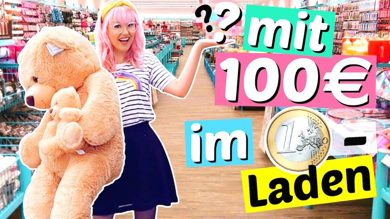 100&euro; im 1&euro; Laden ausgeben 😳 | ViktoriaSarina