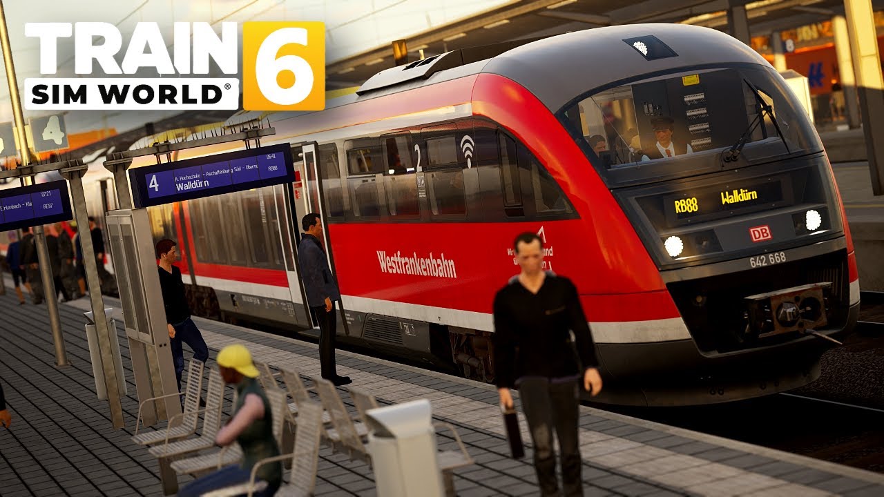 Train Sim World 6 LIVE | Aschaffenburg → Miltenberg | Maintalbahn BR 642 DB Run