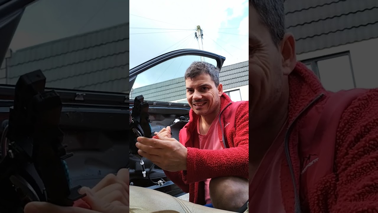 #automobile bmw f30 handle cable replacement without the window and brackets