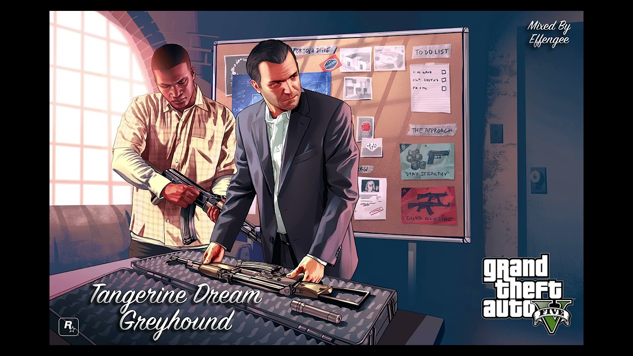GTA V Score: Greyhound (GTA Online Flight School 1st lesson) by Tangerine Dream