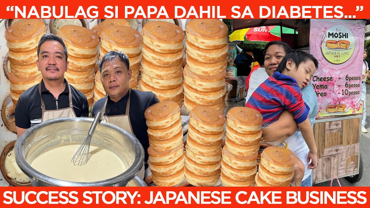 FREE NEGOSYO CART FOR PWD | JAPANESE CAKE SUCCESS STORY *Touching*