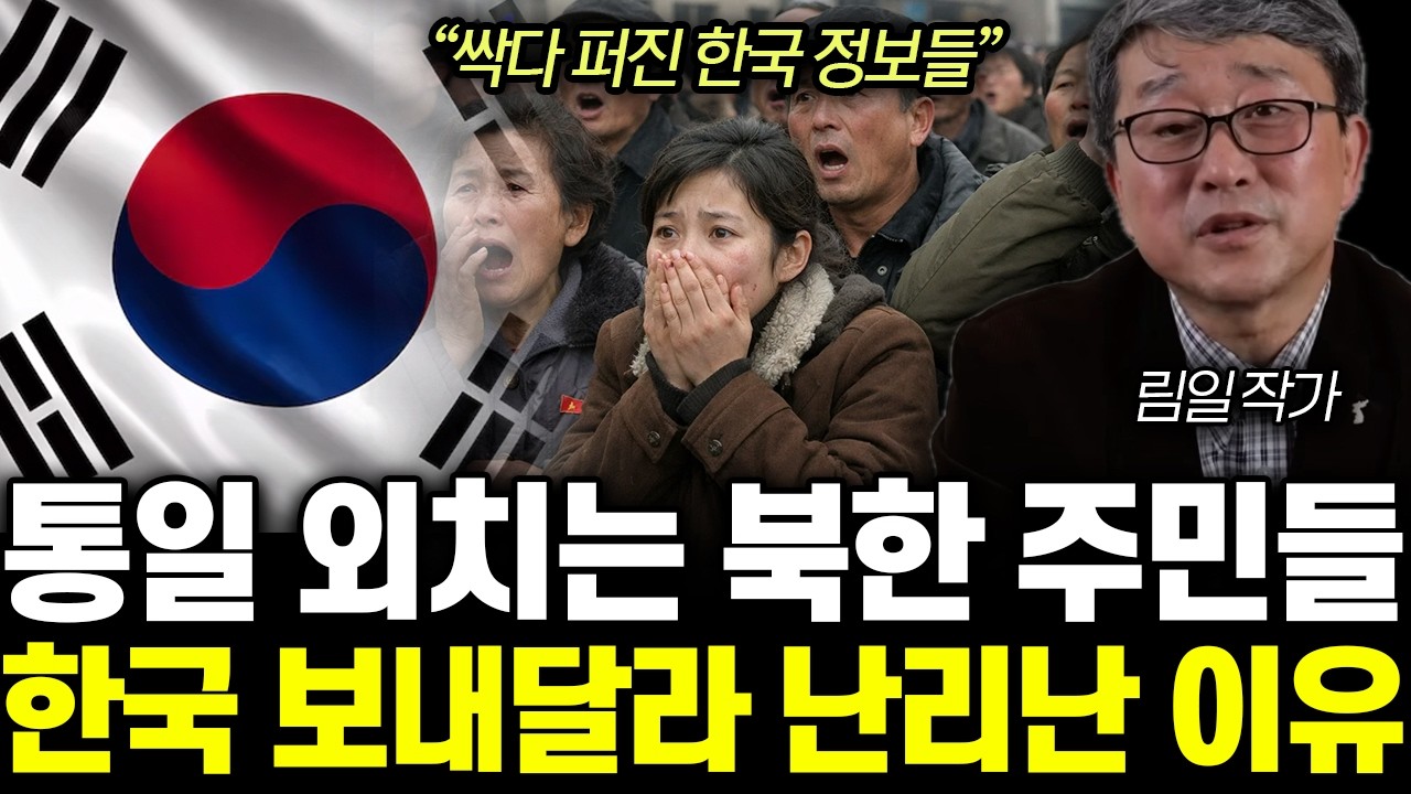 &ldquo;싹다 퍼진 한국 정보들&rdquo; 통일 외치는 북한 주민들. 한국 보내달라 난리난 이유 |&nbsp;림일 작가 통합 2부