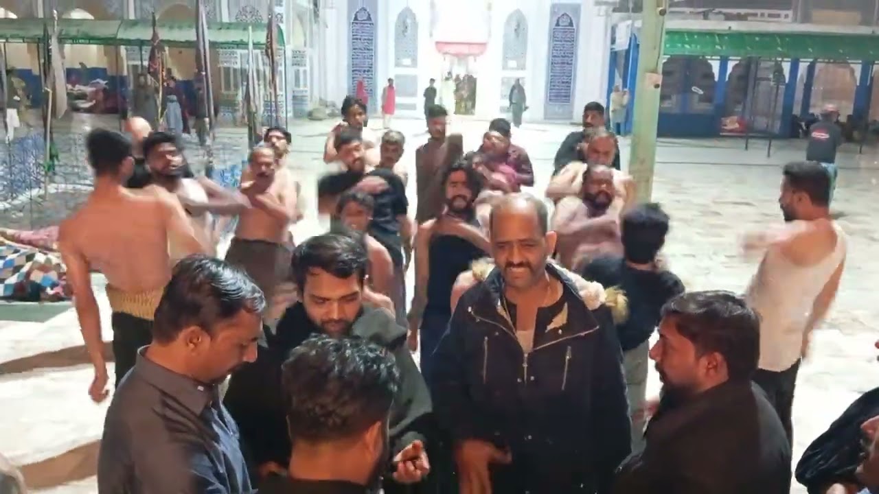 🏴21 شعبان پرسہ داری    (شاہ عبدل لطیف بھٹائی) #سندھ  ماتمی دستہ ۔ غلامانِ عون و محمد خالد آباد گجرات