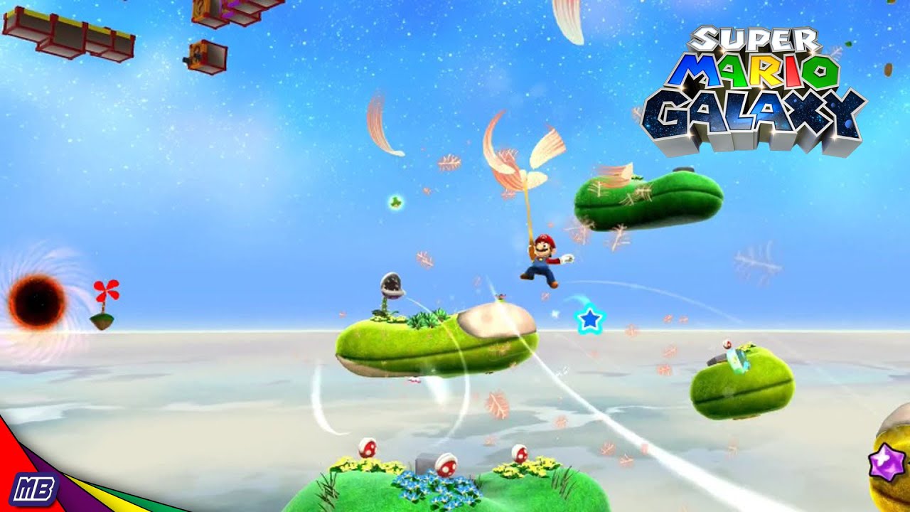 Super Mario Galaxy #4- Major Burrows, Spooky Spirit, Bouldergeist, Soaring Desert Winds