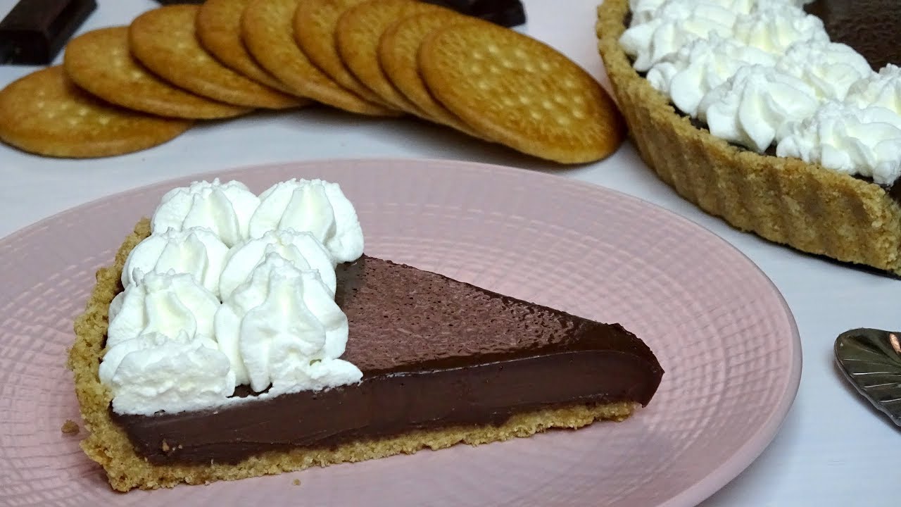 EL MEJOR PAY DE CHOCOLATE QUE HABRÁS PROBADO, SIN HORNO!! Super Fácil y Rico😋🍫THE BEST CHOCOLATE PAY